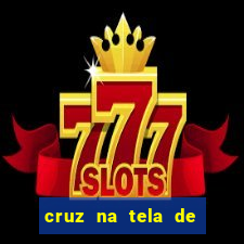 cruz na tela de cruz das